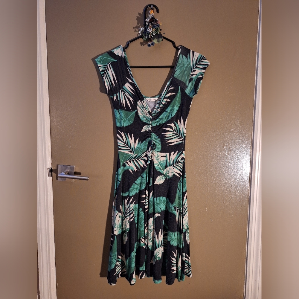 Black Rolla Coaster Dress
